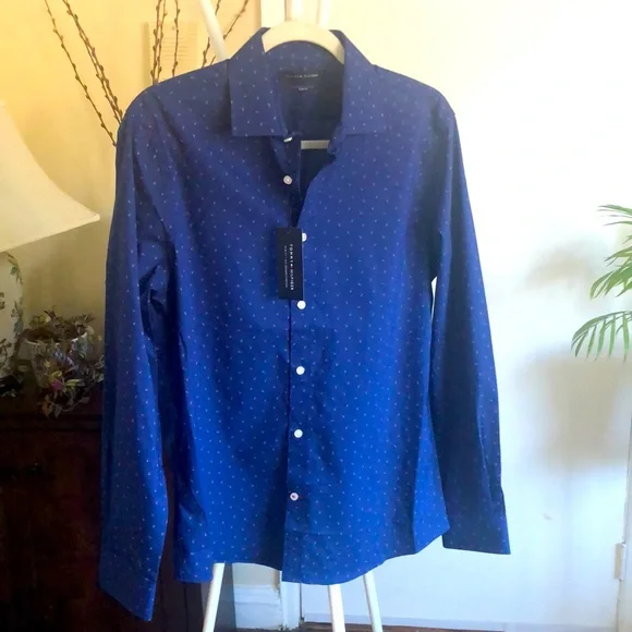 Tommy Hilfiger | Shirts | Nwt Tommy Hilfiger Mens Classic Dress Shirt Blue  I M | Poshmark